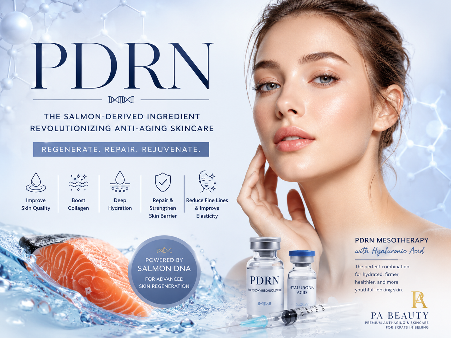 What Is PDRN? Benefits of Salmon-Derived PDRN Mesotherapy for Anti-Aging Skin | PA BEAUTY Beijing