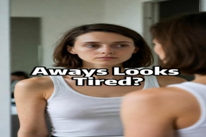 Why do some people always look tired, even when they sleep well?