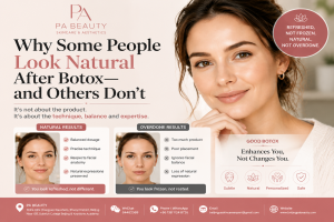 Why Some People Look Natural After Botox—and Others Don’t | Natural Botox in Beijing | PA BEAUTY