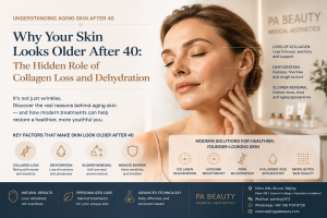 Why Your Skin Looks Older After 40: The Hidden Role of Collagen Loss and Dehydration